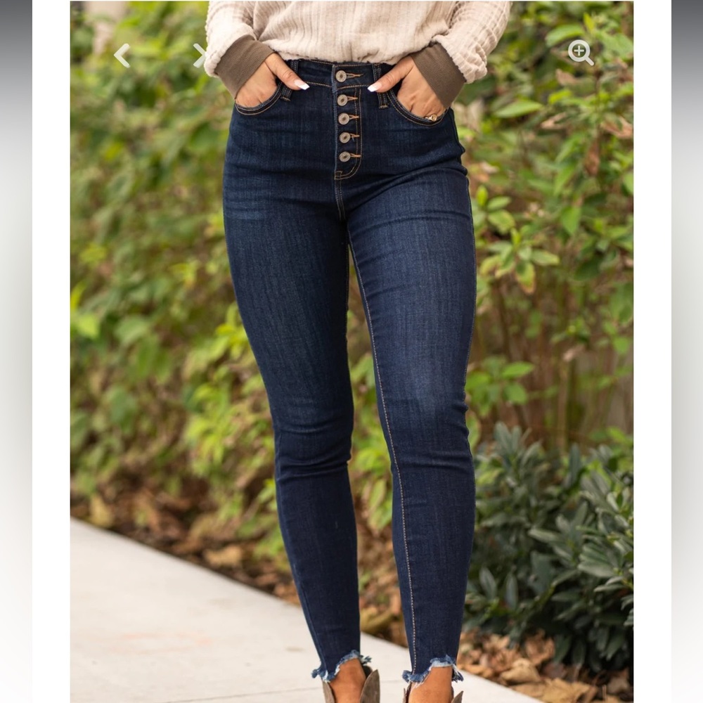 KanCan button fly jeans